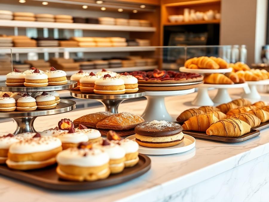 Pâtisseries fines et desserts gourmands proposés par Ramaut