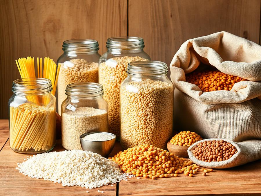 Pâtes, farines et légumineuses du rayon produits secs de Ramaut